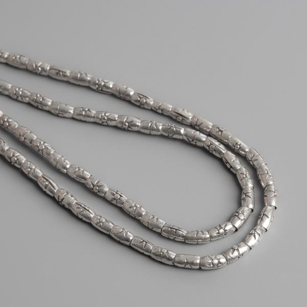 Minikor�lky 2x4,3mm Ag925 starost��brn� 3 ks