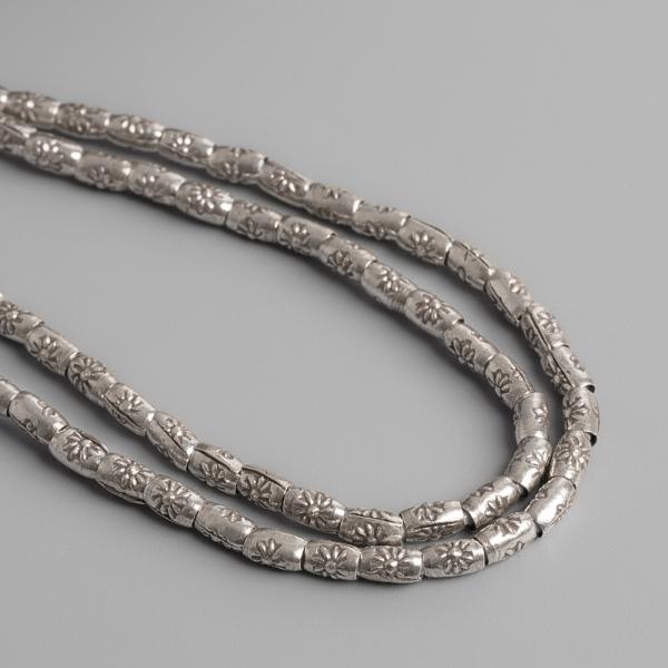 Minikor�lky 2,7x4,4mm Ag925 starost��brn� 5 ks