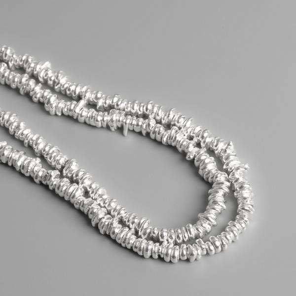 Minikor�lky 3,1x1,2mm Ag925 st��brn� 5 ks