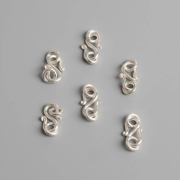 N�ramkov� zap�n�n� h��ek Ag925 10x7mm st��brn� set