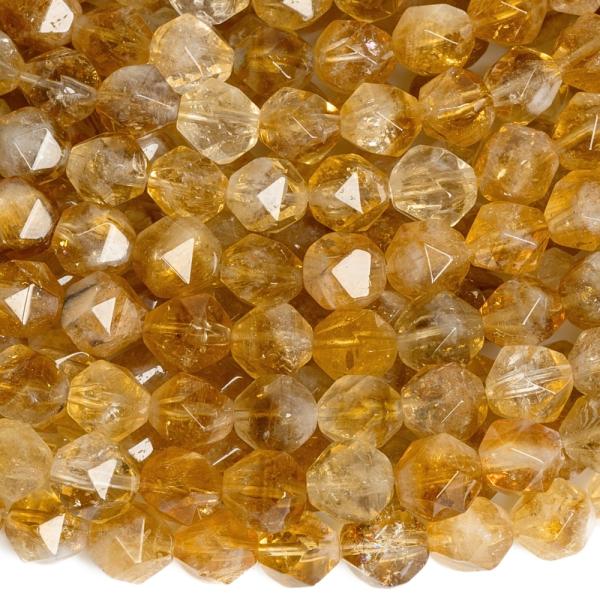 Citr�n kor�lky 6mm bicone v�brus ���ra