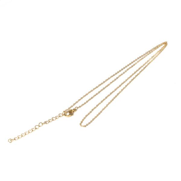 �et�zek 45+5 cm ten�� nerez zlat� (PVD plating)