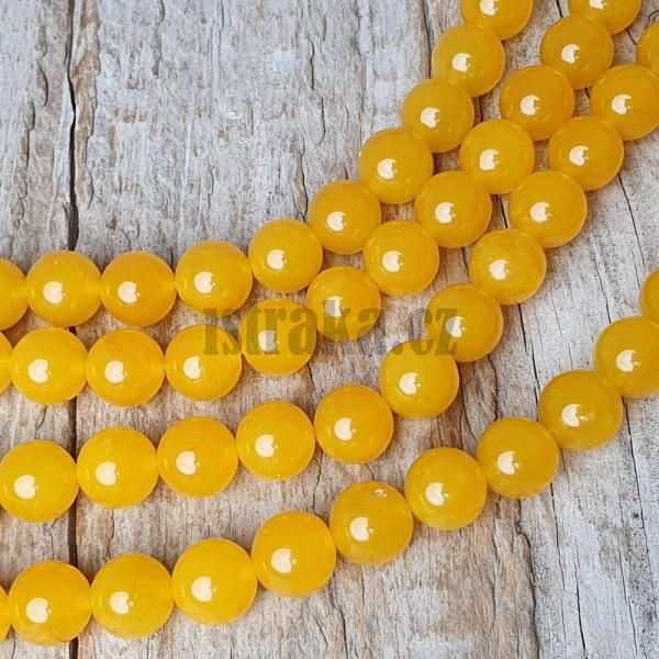 Jadeit korlky 8mm hoin ra
