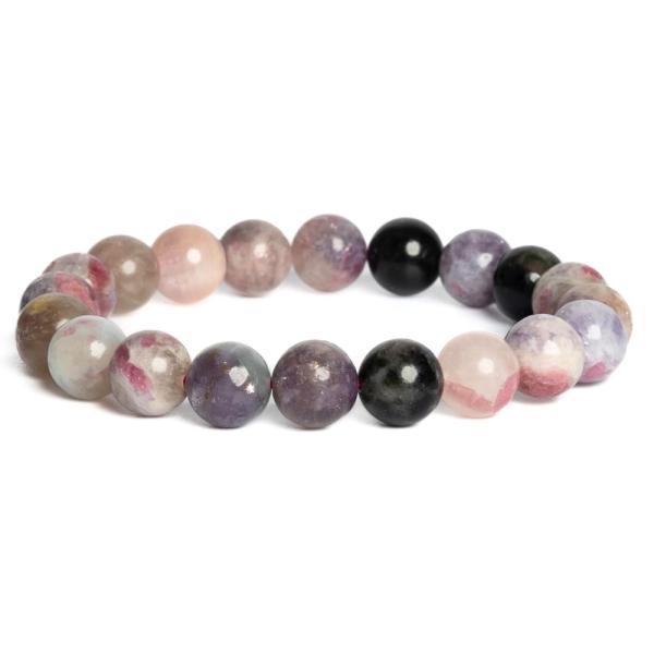 N�ramek turmal�n 9mm �vestkov� mix barev