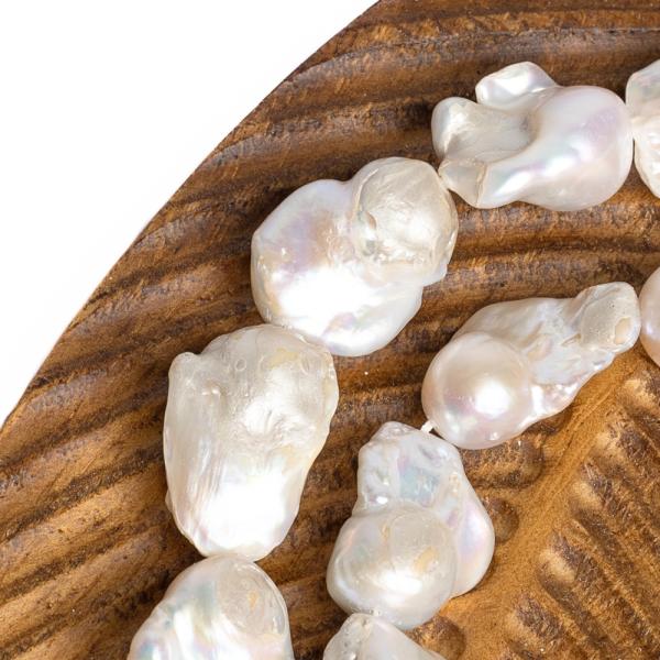 ���n� perly � kor�lky 20�35 � 15�20 mm, barokn� tvar, ���ra, B kvalita