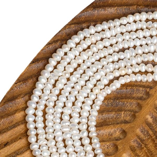 Perly ���n� kor�lky 4x3 mm ���ra