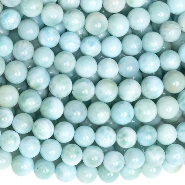 Larimar AA kvalita 6 mm p�l���ra