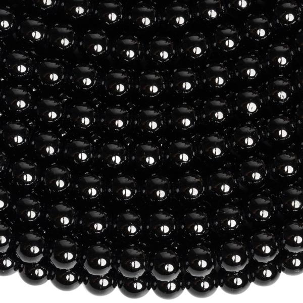 Spinel �ern� kor�lky 4mm ���ra