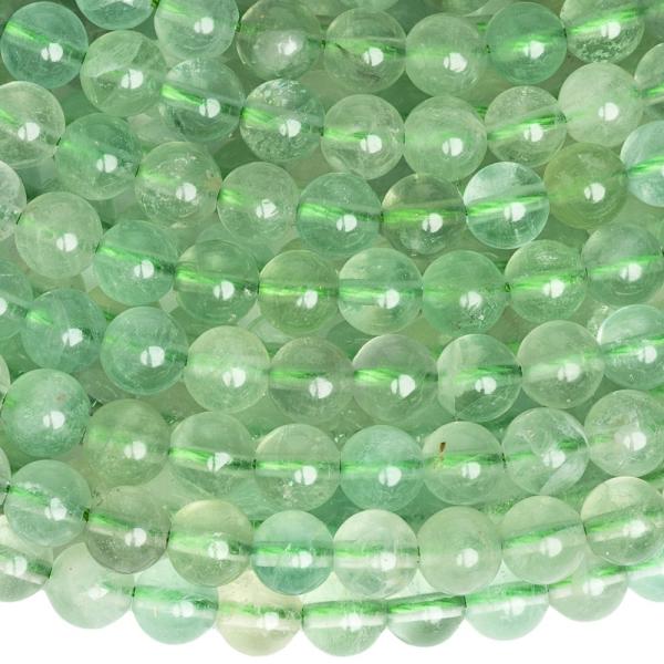 Fluorit zelen� kor�lky 6,5mm ���ra