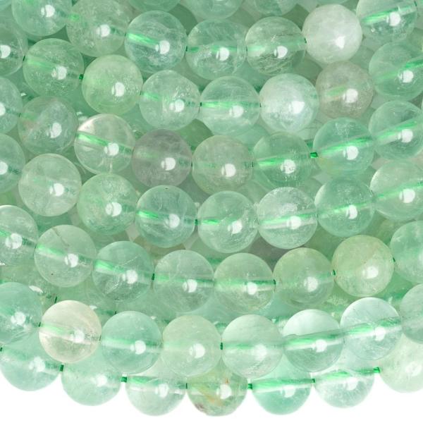 Fluorit zelen� kor�lky 8mm ���ra