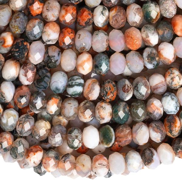 Ach�t hn�dozelen� kor�lky 4x6mm rondelky brou�en� p�l���ra