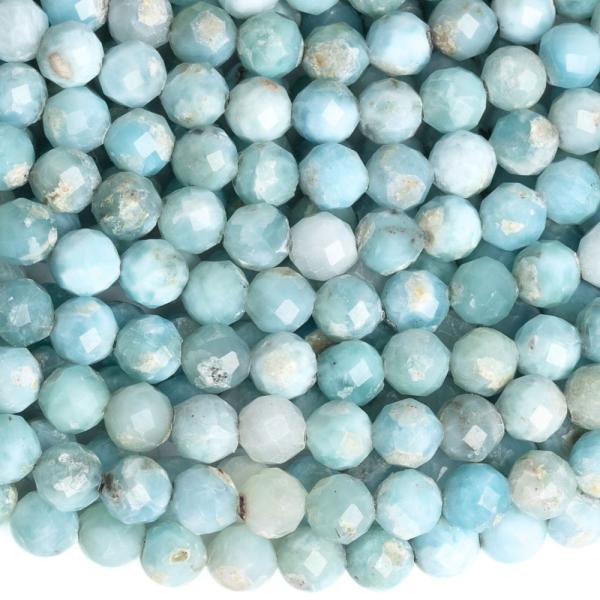 Larimar kor�lky 5mm brou�en� p�l���ra