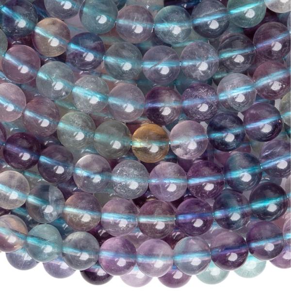 Fluorit kor�lky 7,5mm A kvalita p�l���ra