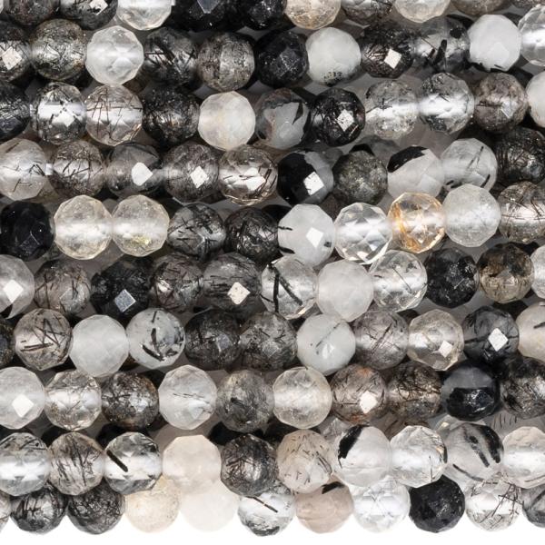 K�i���l s �ern�m turmal�nem kor�lky 3mm brou�en� ���ra