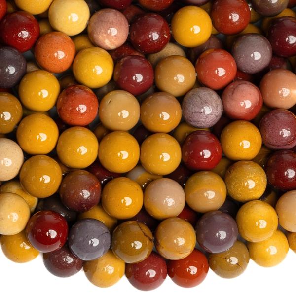 Jaspis mookait kor�lky 8mm ���ra