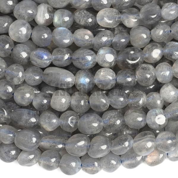 Labradorit korlky nugety ra