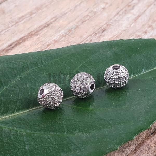 koralka_8mm_strieborna_cubic_zirconia