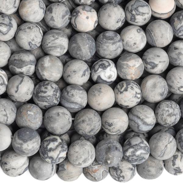 Jaspis krajinn� kor�lky 8 mm matn� ���ra