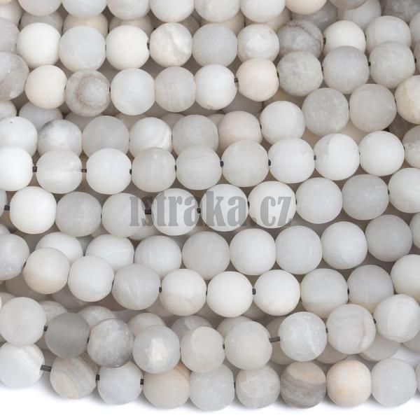 Acht bl korlky 4mm matn ra