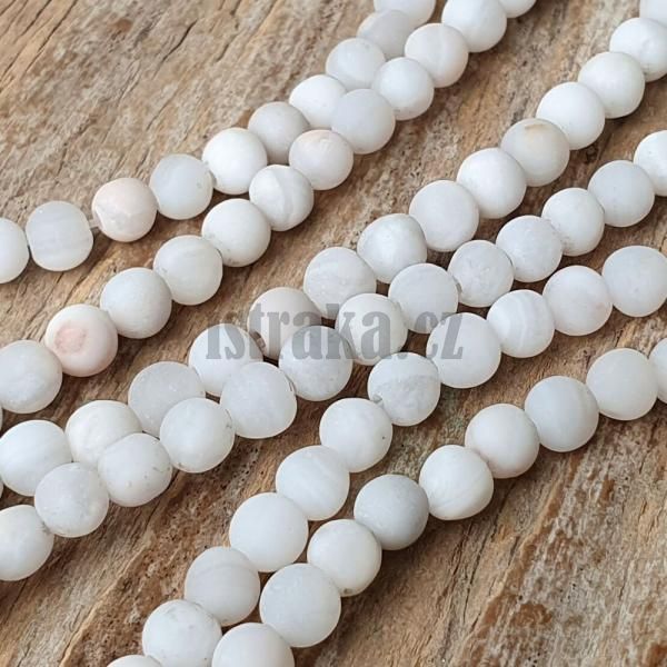 Acht bl korlky 4mm matn ra