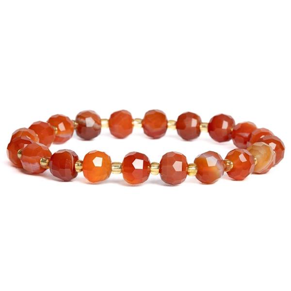 N�ramek sardonyx 6x8mm brou�en� rondelky s rokajlem