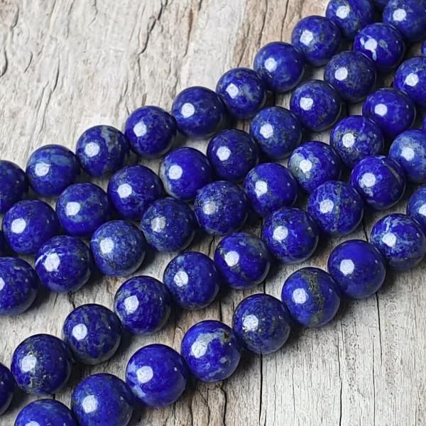 Lapis lazuli Afganistan korlky 7mm A kvalita plra