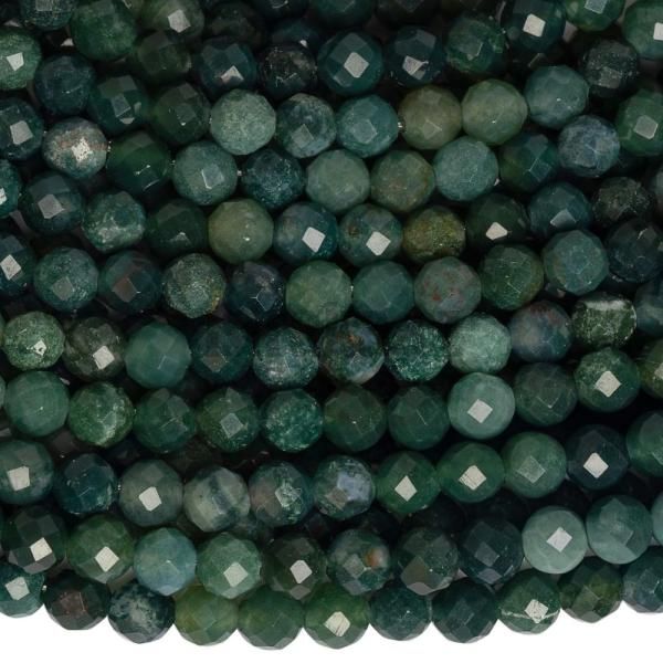 Acht mechov korlky 4mm brouen plra