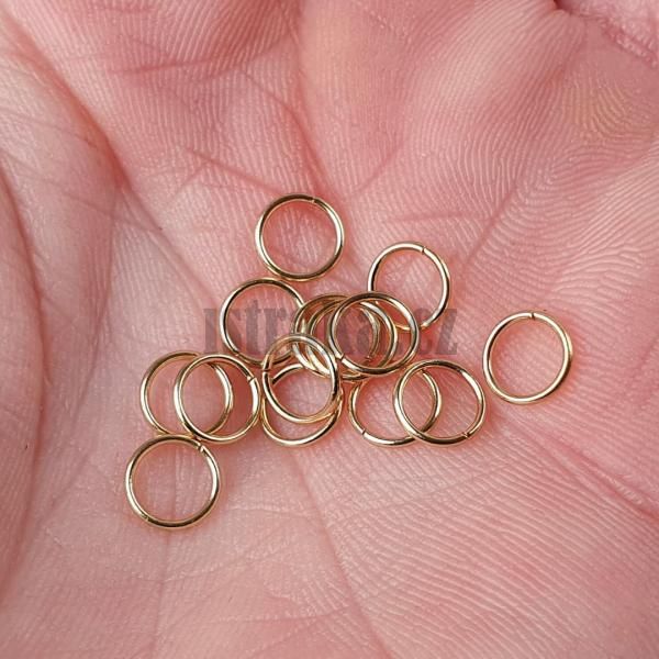 nerezove-spojovacie-kruzky-zlate-6-mm
