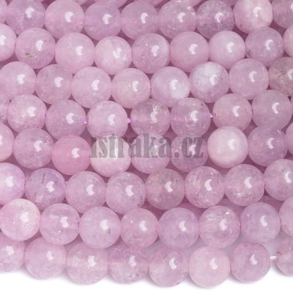 Ametyst lavender korlky 6,5mm plra