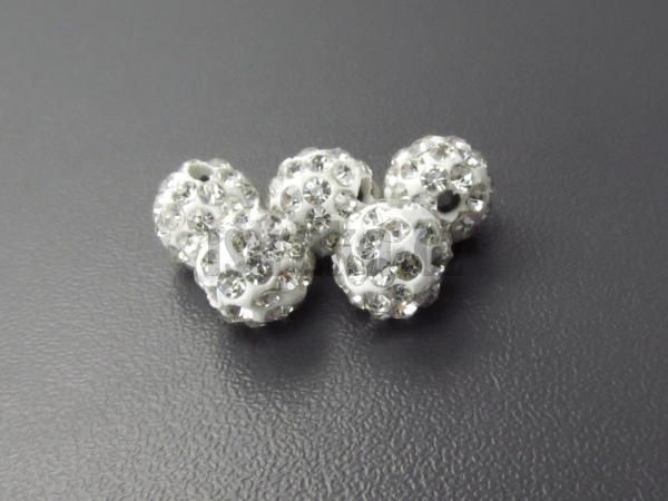 Shamballa korlek 8mm crystal 1ks