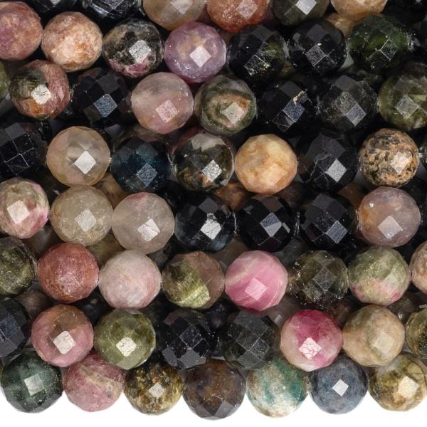 Turmal�n kor�lky 7mm mix barev brou�en� p�l���ra