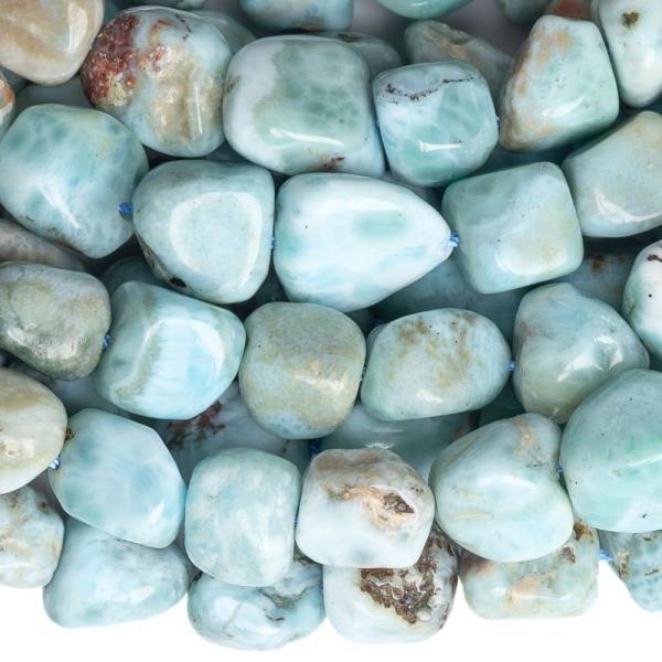Larimar kor�lky nugety A kvalita p�l���ra