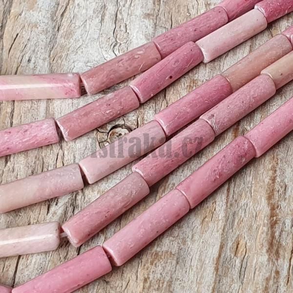 Rodonit korlky 4x13mm trubiky ra