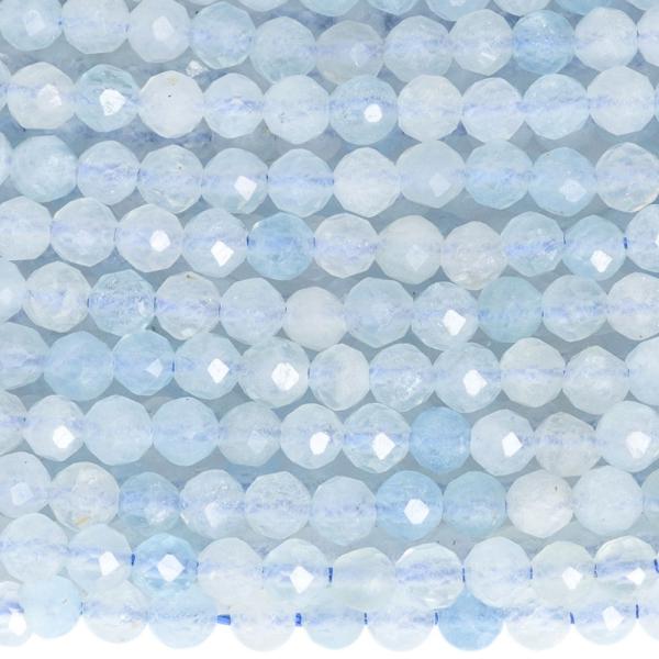 Akvamar�n kor�lky 2,5 mm brou�en� ���ra