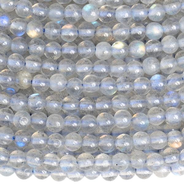 Labradorit kor�lky 3mm ���ra