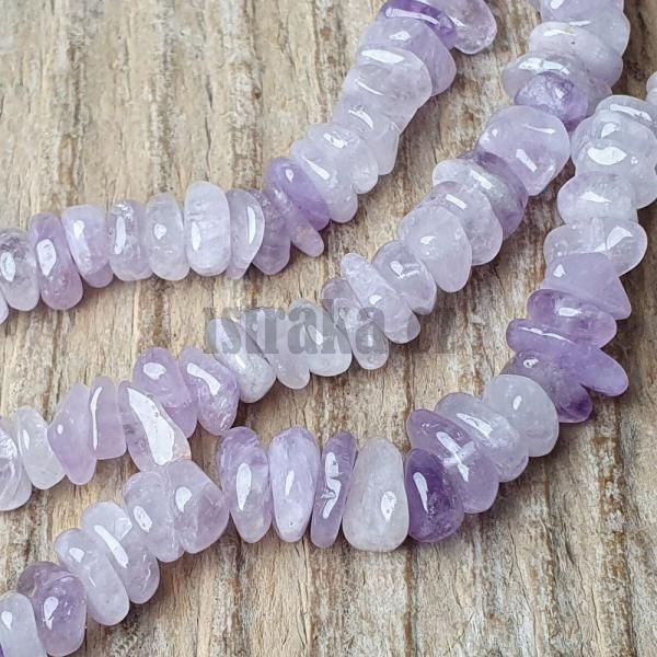 Ametyst lavender nepravideln rondelky ra