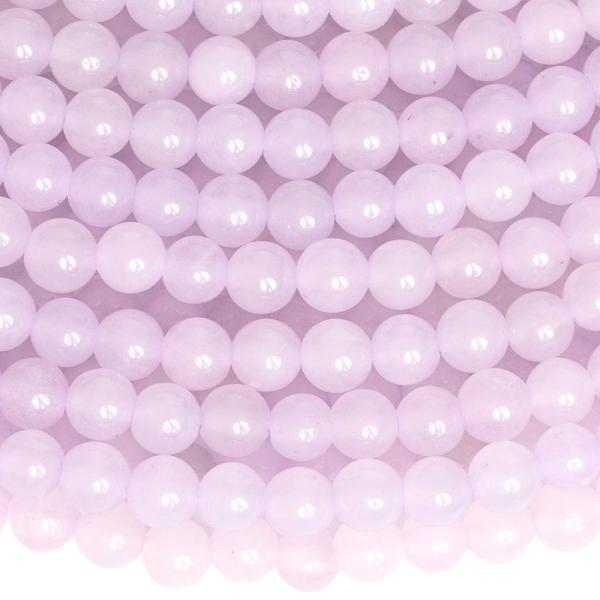 Ametyst lavender kor�lky 4mm p�l���ra