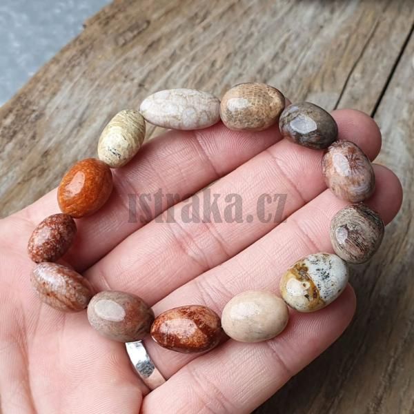 Nramek kmen chryzantmov erven mix barev 12x13mm nugety