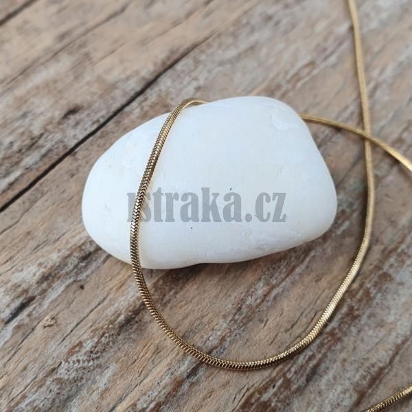 etzek 45cm hadinka zlat nerez