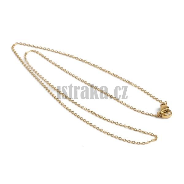 etzek 45cm nerez zlat ten