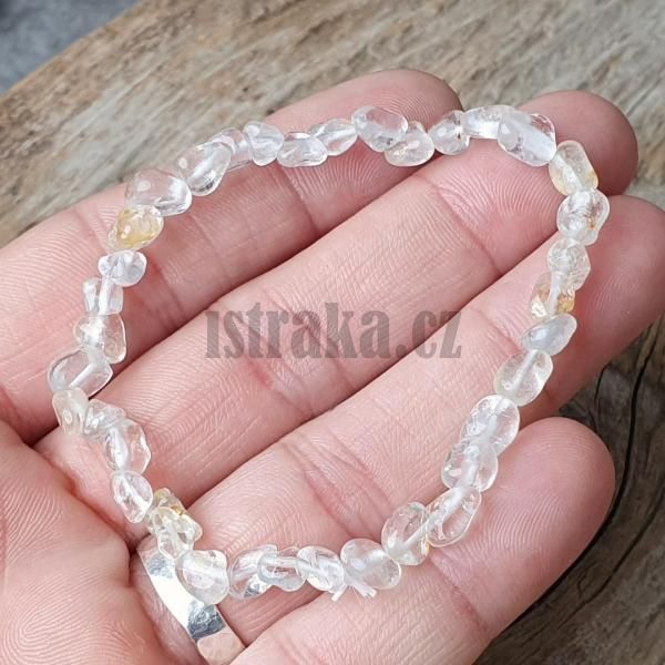 naramok-z-mineralu-topaz-nugety-6x8mm-elasticky-leskly-zltobiely-priesvitny-damsky-