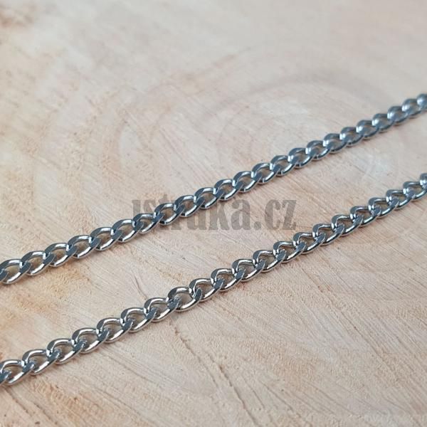 etzkovina starostbrn nerez 1m