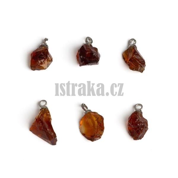 Hessonit surov minipvsek se stbrnm okem z nerezov oceli