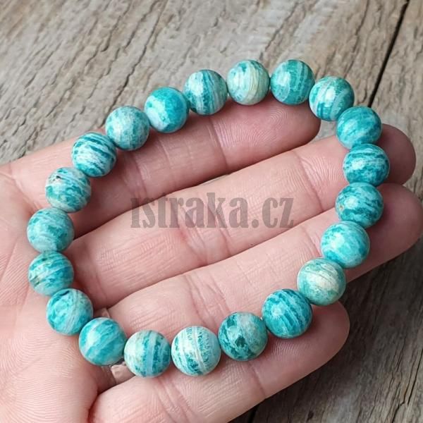 naramok-z-prirodneho-mineralu-amazonit-rusky-9-10mm-pasikavy-elasticky-zeleno-tyrkysovy-