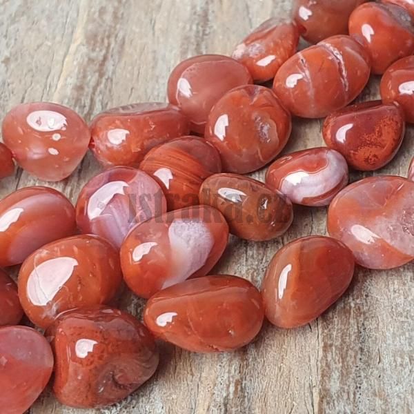 Acht erven korlky nugety 8x10mm ra