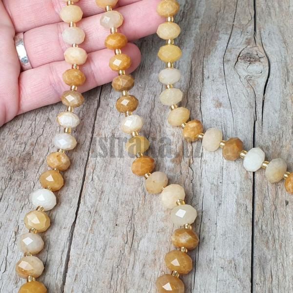 koralky-z-mineralu-jadeit-zlty-6x10mm-brusene-rondelky-fazetovane-leskle-zlte-horcicove-m