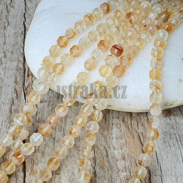 Citrn korlky 4mm brouen soudek plra