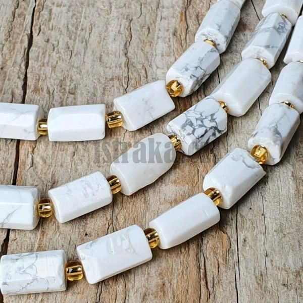 Howlit korlky 8x12mm vleky leskl plra