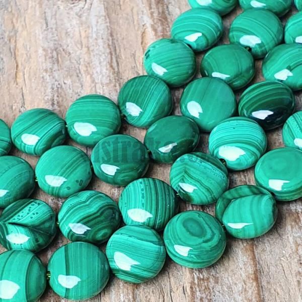 Malachit korlky 8mm tun penzek plra