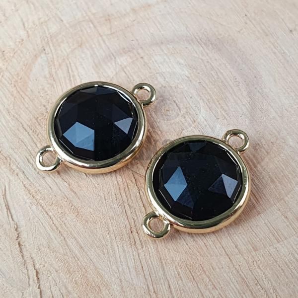 Medzikus nyx 16x12mm placka se zlatm rmem